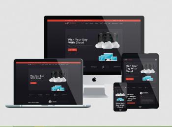ET Cloud Hosting Server Joomla template